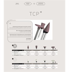 Obradna sredstva za keramiku i cirkon - TCP